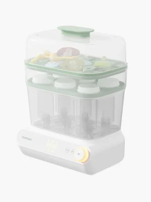 Esterilizador y secadora Momcozy de biberones de 3 capas con secado rápido y esterilización universal para biberones y accesorios de extractor de leche