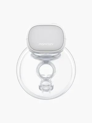 Sacaleches o extractor portátil Momcozy S9 Pro de 24mm, incluye bridas 21/19/17, batería de larga duración, capacidad 177ml, color gris, una copa