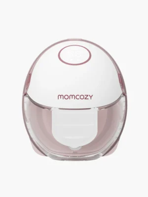 Sacaleches o extractor portátil Momcozy M6 de 24mm, incluye bridas 21/19/17, batería de larga duración, capacidad 180ml, color rojo, una copa