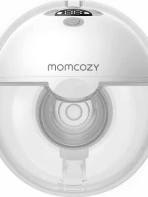 Sacaleches o extractor portátil M5 de 24mm, incluye bridas 21/19/17, batería de larga duración, capacidad 160ml, color gris, una copa