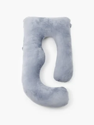 Almohada de maternidad Momcozy en forma de U-Gris